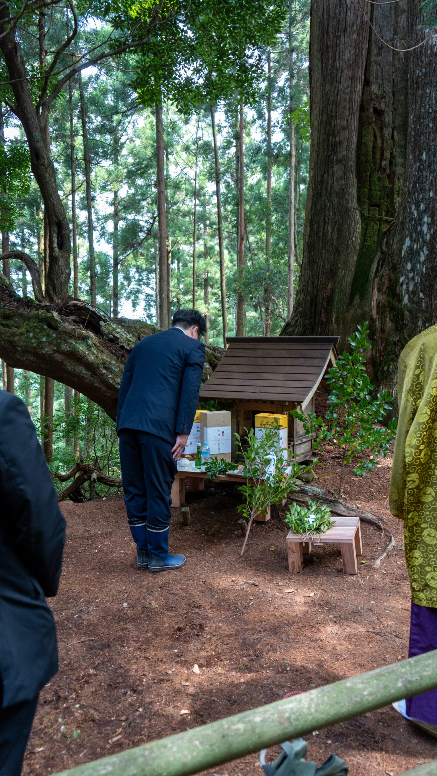 神事の様子